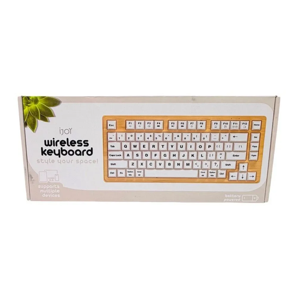 iJoy Wireless Wooden Keyboard